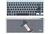 Клавиатура для ноутбука Acer Aspire (V5-471) с подсветкой (Light), Черный with Серый, (С фреймом), RU