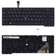 Клавиатура для ноутбука Lenovo ThinkPad Yoga X1 2nd с указателем (Point Stick), с подсветкой (Light), Черный, (Без фрейма) RU