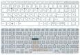Клавиатура для ноутбука Toshiba Satellite (L50-B) Белый (Без фрейма) RU