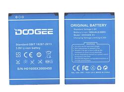 Батарея для Doogee X3 3.7В Blue 1800мАч 6.66Вт
