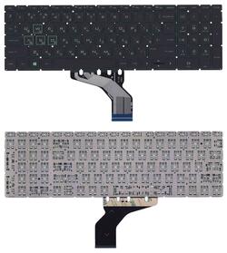 Клавиатура для ноутбука HP Pavilion Gaming 15-CX с подсветкой (Light), Черный, (Без фрейма) RU