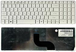 Клавиатура для ноутбука Acer Packard Bell (TM81) Белый, (Без фрейма), RU