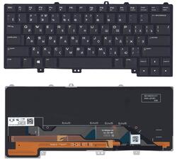 Клавиатура для ноутбука Dell Alienware 13 R1 R2 Черный с подсветкой (Light), (Без фрейма), RU
