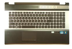 Клавиатура для ноутбука Samsung (RF711) Black, (Серебряный фрейм), (Black TopCase), RU