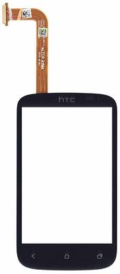 Тачскрин (Сенсор) для смартфона HTC Desire C A320e черный Тачскрин (Сенсор) для смартфона HTC Desire C A320e черный