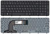 Клавиатура для ноутбука HP Pavilion (17, 17-E) Черный, (Черный фрейм) RU