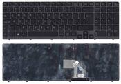 Клавиатура для ноутбука Sony Vaio (SVE15) Черный, (Серебряный фрейм) RU