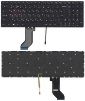 Клавиатура для ноутбука Lenovo IdeaPad (Y700, Y700-15ISK) с подсветкой (Light), Черный, (Без фрейма), RU