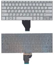 Клавиатура для ноутбука Sony Vaio (Fit 14E) Серебряный, с подсветкой (Light), (Без фрейма) RU Клавиатура для ноутбука Sony Vaio (Fit 14E) Серебряный, с подсветкой (Light), (Без фрейма) RU