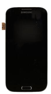 Матрица с тачскрином для Samsung Galaxy S4 GT-I9500 черный с рамкой
