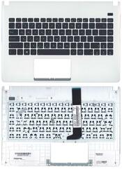 Клавиатура для ноутбука Asus VivoBook (X401U) Черный, (Белый TopCase), RU Клавиатура для ноутбука Asus VivoBook (X401U) Черный, (Белый TopCase), RU