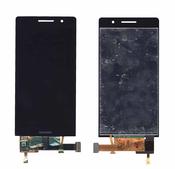 Матрица с тачскрином для Huawei Ascend P6 черный Матрица с тачскрином для Huawei Ascend P6 черный