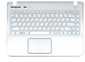 Клавиатура для ноутбука Samsung (SF310) Белый, (Белый TopCase), RU