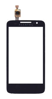 Тачскрин (Сенсор) для смартфона Alcatel One Touch M'Pop 5020D черное Тачскрин (Сенсор) для смартфона Alcatel One Touch M'Pop 5020D черное