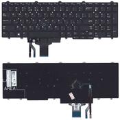 Клавиатура для ноутбука Dell Latitude (E5550, E5570) Черный, (Без фрейма) RU