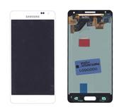 Матрица с тачскрином для Samsung Galaxy Alpha SM-G850F белый