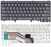 Клавиатура для ноутбука Dell Latitude (E5420, E6220, E6320, E6420, E6430, E6620) с указателем (Point Stick), Черный, RU/EN Клавиатура для ноутбука Dell Latitude (E5420, E6220, E6320, E6420, E6430, E6620) с указателем (Point Stick), Черный, RU/EN