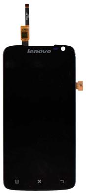 Матрица с тачскрином для Lenovo IdeaPhone S820 черный