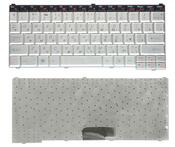 Клавиатура для ноутбука Lenovo Ideapad (U150) Серебряный, RU