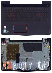 Клавиатура для ноутбука Lenovo Legion Y520-15IKB Черный, с подсветкой (Red Light), (Черный TopCase), RU
