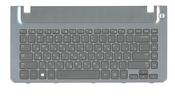 Клавиатура для ноутбука Samsung (355V4C-S01) Черный, (Серый TopCase), RU