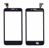 Тачскрин (Сенсор) для смартфона Alcatel One Touch Snap 7025D черное Тачскрин (Сенсор) для смартфона Alcatel One Touch Snap 7025D черное