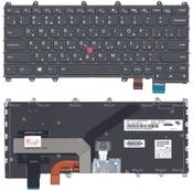 Клавиатура для ноутбука Lenovo ThinkPad (Yoga 260, 460) с указателем (Point Stick), с подсветкой (Light) Черный RU