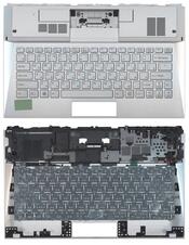 Клавиатура для ноутбука Sony Vaio (SVD13) Серебряный, с подсветкой (Light), (Серебряный фрейм), RU