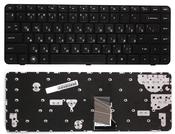 Клавиатура для ноутбука HP Pavilion (DM4-2000) Черный, (Черный фрейм) RU