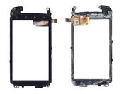 Тачскрин (Сенсор) для смартфона HTC Nexus One черный с рамкой Тачскрин (Сенсор) для смартфона HTC Nexus One черный с рамкой