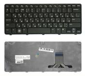 Клавиатура для ноутбука Dell Inspiron Mini (1090) Черный, (Черный фрейм) RU