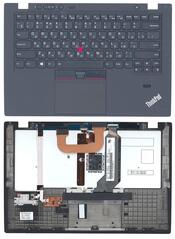 Клавиатура для ноутбука Lenovo ThinkPad (X1 Carbon) с подсветкой (Light), с указателем (Point Stick), Черный, (Черный TopCase), RU