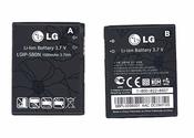 Батарея для смартфона LG LGIP-580N GT500 3.7В Черный 1000мАч 3.7Вт