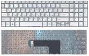 Клавиатура для ноутбука Sony (SF510) Серебряный, с подсветкой (Light), (Без фрейма), RU Клавиатура для ноутбука Sony (SF510) Серебряный, с подсветкой (Light), (Без фрейма), RU