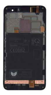 Матрица с тачскрином Lenovo P770 черный с черной рамкой