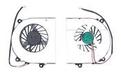 Кулер (ветилятор) для ноутбука Clevo W150, W350, W370, MSI Q2556, DNS 0164088, 0164800, DNS GAMER, iRu Patriot 702, Hasee K590S, K750S, Gigabyte Q2556N VER-1, 5В 0.4A 3pin ADDA