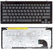 Клавиатура для ноутбука Sony Vaio (VGN-TZ) Черный, (Черный фрейм) RU