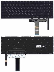 Клавиатура для ноутбука Lenovo Legion Y730-15ICH Black, с подсветкой (Light), (Без фрейма), RU Клавиатура для ноутбука Lenovo Legion Y730-15ICH Black, с подсветкой (Light), (Без фрейма), RU
