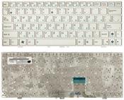 Клавиатура для ноутбука Asus EEE PC (1000H) Белый, (Белый фрейм) RU