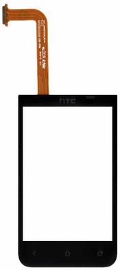Тачскрин (Сенсор) для смартфона HTC Desire 200 черный Тачскрин (Сенсор) для смартфона HTC Desire 200 черный