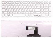 Клавиатура для Sony Vaio (VPC-EL) Белый, (Белый фрейм), RU Клавиатура для Sony Vaio (VPC-EL) Белый, (Белый фрейм), RU