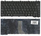 Клавиатура для ноутбука Toshiba Satellite (A600, T130, T135, U400, U405, U500, U505, Portege M800, M900) Черный, Русский (вертикальный энтер)