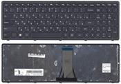 Клавиатура для ноутбука Lenovo IdeaPad (G505S, Z510), Черный, (Черный фрейм), RU