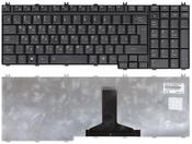 Клавиатура Toshiba Satellite (A500, A505, L350, L355, L500, L505, L550, F501, P200, P300, P500, P505, X200, Qosmio F50, G50, X300, X305, X500, X505) Черный, Mat, Русский (вертикальный энтер)