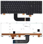 Клавиатура для ноутбука Dell Alienware M17x R5 с подсветкой (Light), Черный, RU