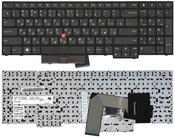 Клавиатура для ноутбука Lenovo ThinkPad Edge (E530, E535, E530C), с указателем (Point Stick) Черный, Черный фрейм, RU