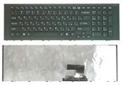 Клавиатура для ноутбука Sony Vaio (VPC-EJ) Черный, (Черный фрейм), RU