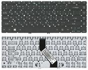 Клавиатура для ноутбука Acer Aspire V5-431, V5-431G, V5-431P, V5-431PG, V5-471, V5-471G, V5-471P с подсветкой (Light), Black, (Без фрейма) RU Клавиатура для ноутбука Acer Aspire V5-431, V5-431G, V5-431P, V5-431PG, V5-471, V5-471G, V5-471P с подсветкой (Light), Black, (Без фрейма) RU
