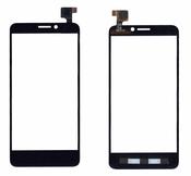 Тачскрин (Сенсор) для смартфона Alcatel One Touch Idol S 6035R черное Тачскрин (Сенсор) для смартфона Alcatel One Touch Idol S 6035R черное