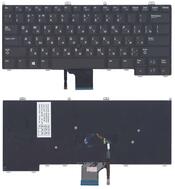 Клавиатура для ноутбука Dell Latitude (E7440), с указателем (Point Stick) Черный, RU